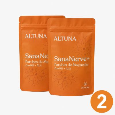 SanaNerve+® Parches de Magnesio para el Alivio Nervioso
