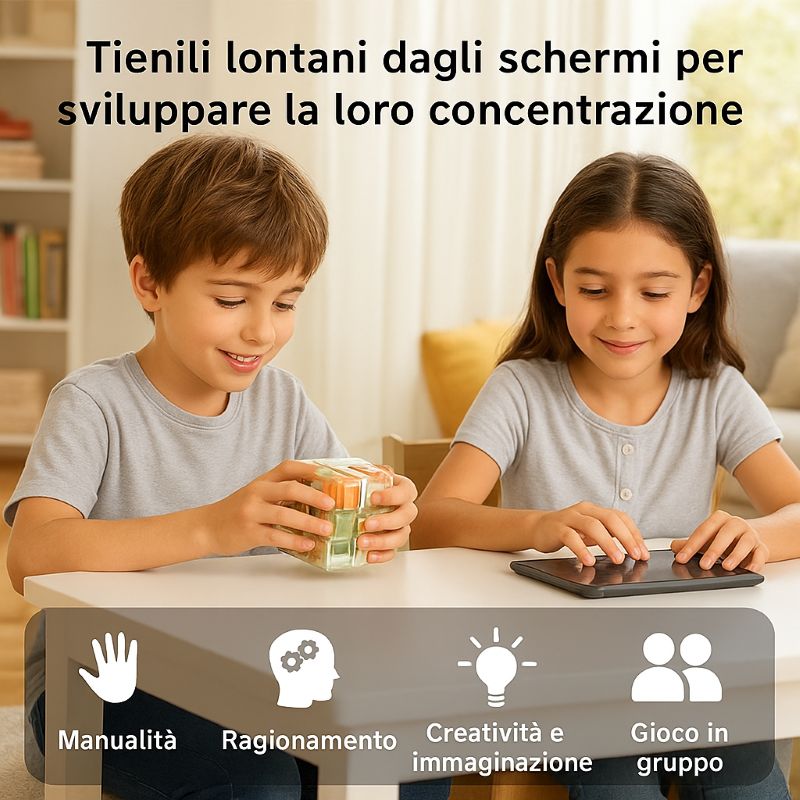 Maze Cube™ - Lontano dagli schermi divertendosi